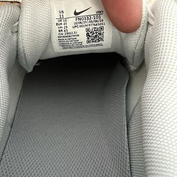 Nike Free Golf Next Nature ‘White Pure Platinum’ FN0332 101 Size 11 New - Picture 9 of 9